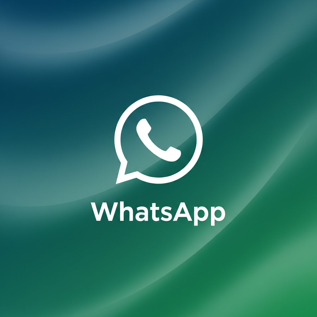 whats app logo with a backgroung